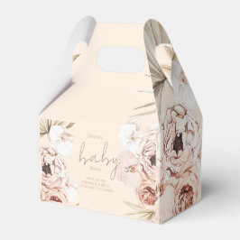 Caixinha De Lembrancinhas Chá de fraldas Boho Bohemian Grass