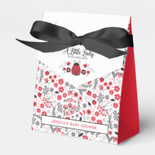 Caixinha De Lembrancinhas Chá de fraldas Bonita Lady Ladybug