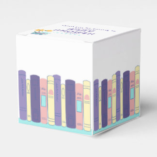 Caixinha De Lembrancinhas Chá de fraldas, Brunch e Livros, Neutro em Gênero