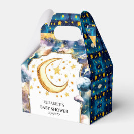 Caixinha De Lembrancinhas Chá de fraldas Celestial de Estrela Celestial Simp