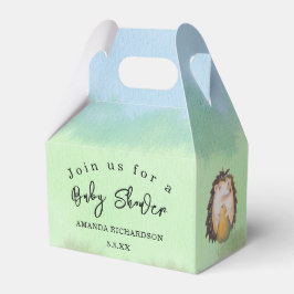 Caixinha De Lembrancinhas Chá de fraldas de animais da floresta