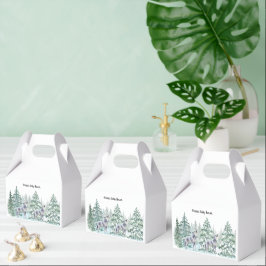 Caixinha De Lembrancinhas Chá de fraldas de animais florestais