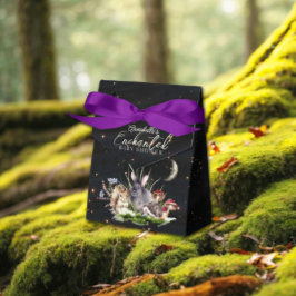 Caixinha De Lembrancinhas Chá de fraldas de Animais Florestais Encantados