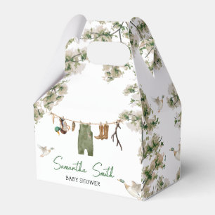 Caixinha De Lembrancinhas Chá de fraldas de caça de patos