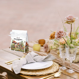 Caixinha De Lembrancinhas Chá de fraldas de Cogumelos Florestal Whimsland