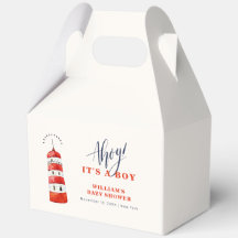 Chá de fraldas de farol náutico minimalista modern