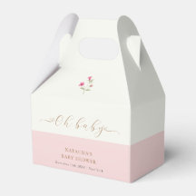 Chá de fraldas de flor selvagem moderno e minimali