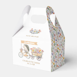 Caixinha De Lembrancinhas Chá de fraldas de porco-gato-do-mato-bonito com cr