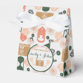 Caixinha De Lembrancinhas Chá de fraldas de Revisão de Gênero da Sala de Fug