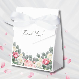 Caixinha De Lembrancinhas Chá de fraldas de Rosas Floral de Jardim de Vintag