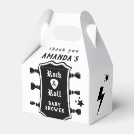 Caixinha De Lembrancinhas Chá de fraldas de Violão Rock and Roll