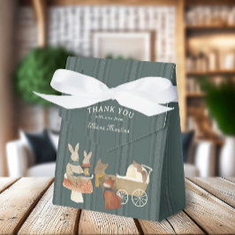 Caixinha De Lembrancinhas Chá de fraldas dos Amigos do Woodland Storybook