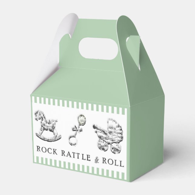 Caixinha De Lembrancinhas Chá de fraldas engraçado (Verso)