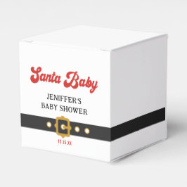 Caixinha De Lembrancinhas Chá de fraldas Feriado de Bebê Papais noeis Fresco