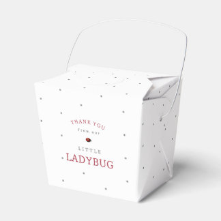 Caixinha De Lembrancinhas Chá de fraldas Ladybug