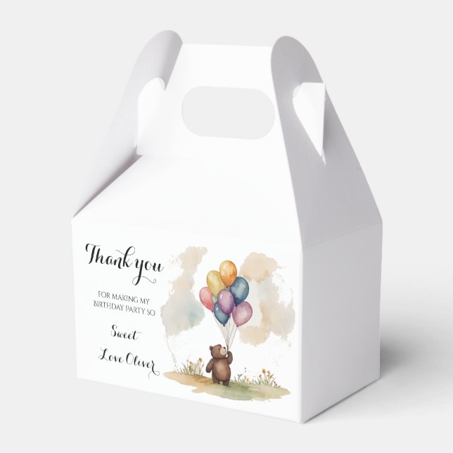 Caixinha De Lembrancinhas Chá de fraldas Neutro De Gênero Considerado (Frente)