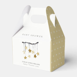 Caixinha De Lembrancinhas Chá de fraldas para portáteis branco simples amare