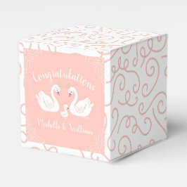 Caixinha De Lembrancinhas Chá de fraldas Swan Vintage