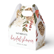 Chá de Noiva de Natal de Inverno