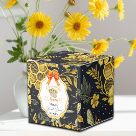 Caixinha De Lembrancinhas Chá de Noiva Dela Encontrou Seu Mel