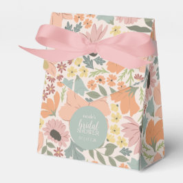 Caixinha De Lembrancinhas Chá de Noiva Floral