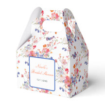 Chá de Noiva Floral de Verão Borboleta