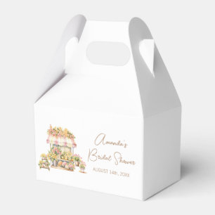 Caixinha De Lembrancinhas Chá de Noiva Spring Floral Market Love In Bloom