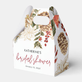 Caixinha De Lembrancinhas Chá de panela de inverno de Natal