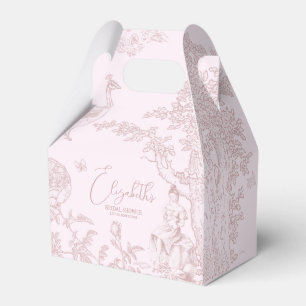 Caixinha De Lembrancinhas Chá de panela de Piquenique Modern Chic Toile de J