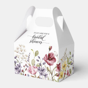 Caixinha De Lembrancinhas Chá de panela Floral Elegante Boho