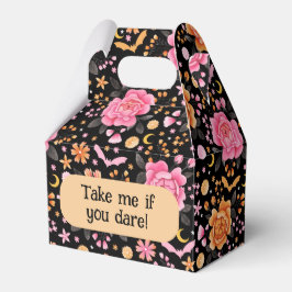 Caixinha De Lembrancinhas Chapéu e Florais de Pastel