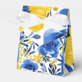 Caixinha De Lembrancinhas "Charme de Bloom de Ouro"