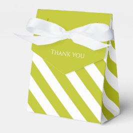 Caixinha De Lembrancinhas Chartreuse Listrado 