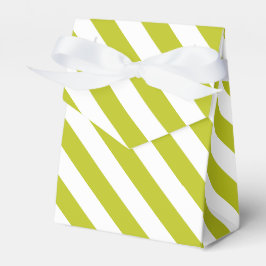 Caixinha De Lembrancinhas Chartreuse Listrado 
