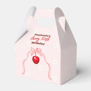 Caixinha De Lembrancinhas Cherry Sweet Birthday