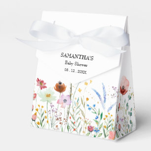 Caixinha De Lembrancinhas Chic Wildflower Chá de fraldas Box