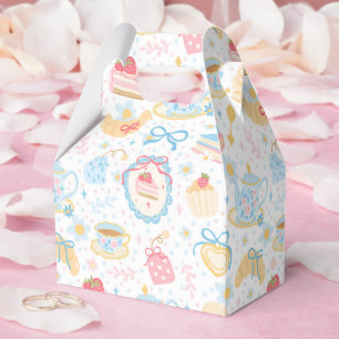 Caixinha De Lembrancinhas Chinoiserie Teatime Patterno