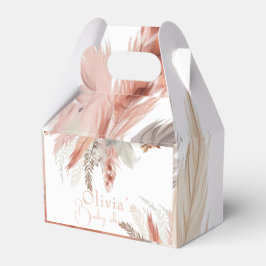 Caixinha De Lembrancinhas Chuva de elegância boho Baby shower