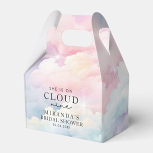 Caixinha De Lembrancinhas Chuva de Sonho Pastel Nove Chás de Noiva 