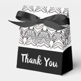 Caixinha De Lembrancinhas Cinza E Branco Pretos