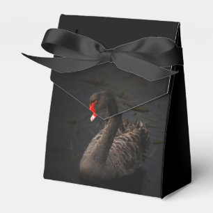 Caixinha De Lembrancinhas Cisne Preto