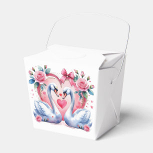 Caixinha De Lembrancinhas Cisnes