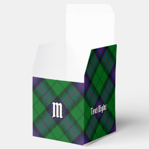 Caixinha De Lembrancinhas Clan Armstrong Tartan Favor Box