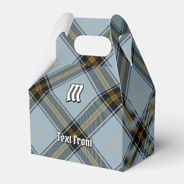 Caixinha De Lembrancinhas Clan Bell Tartan (Frente)