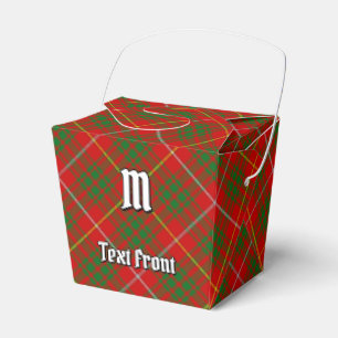 Caixinha De Lembrancinhas Clan Bruce Tartan