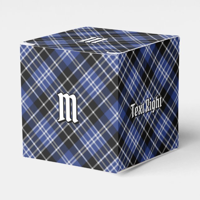 Caixinha De Lembrancinhas Clan Clark Tartan Favor Box (Frente)