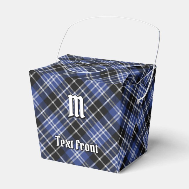 Caixinha De Lembrancinhas Clan Clark Tartan Favor Box (Frente)