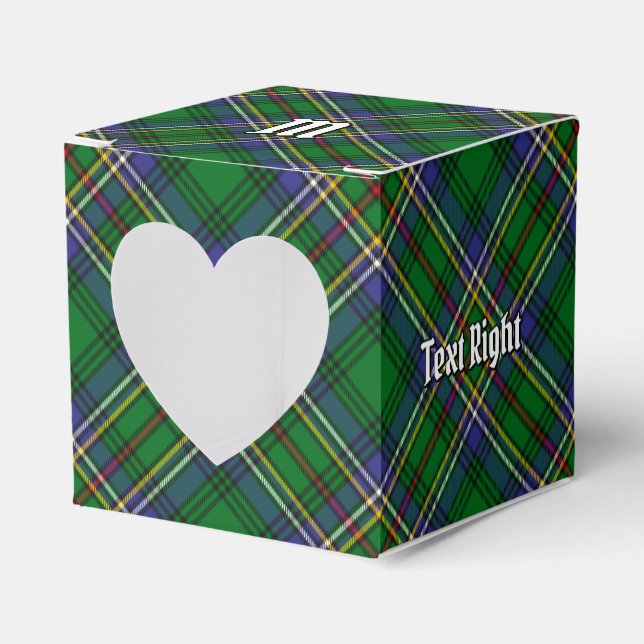 Caixinha De Lembrancinhas Clan Cockburn Tartan (Frente)