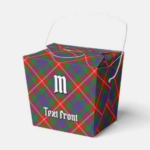 Caixinha De Lembrancinhas Clan Fraser do Favor Lovat Tartan Box