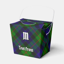 Caixinha De Lembrancinhas Clan Gunn Tartan Favor Box